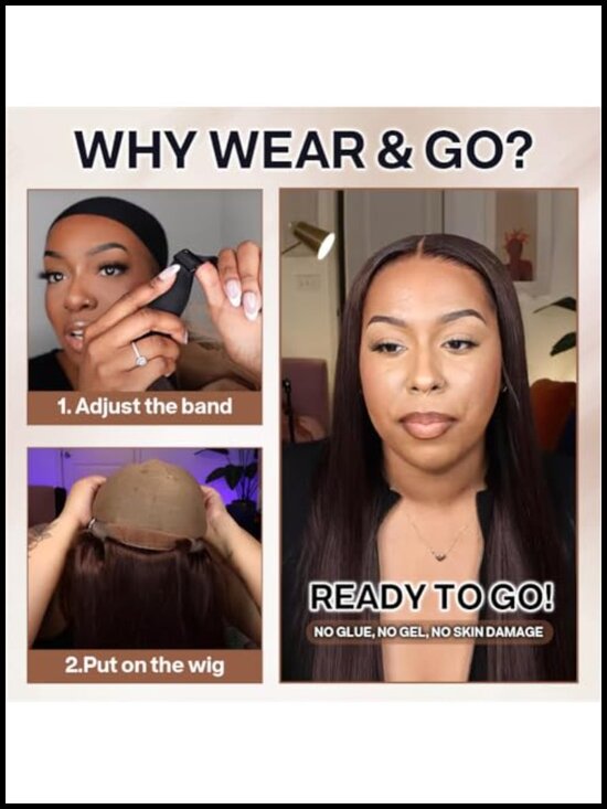 200% Density Glueless Bob Wig Human Hair 5x5 HD Lace Closure Pre Plucked 12 Inch main image 5
